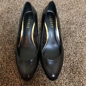 WORN ONCE Ralph Lauren Black Heels